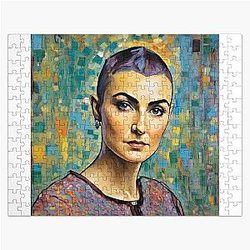 Portrait of Sinéad O'Connor Jigsaw Puzzle