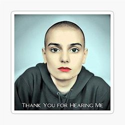 Thank You Sinéad O'Connor Sticker