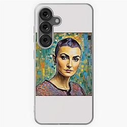Portrait of Sinéad O'Connor Samsung Galaxy Case