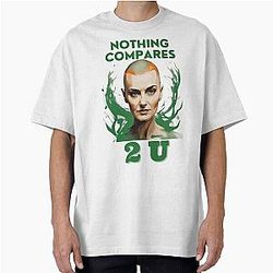 Sinéad O'Connor in Oversized T-Shirt