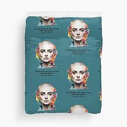 Sinéad O Connor painting Duvet Cover