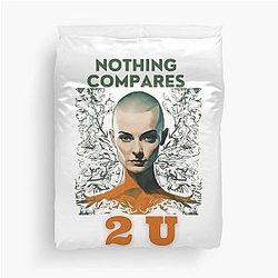 Sinéad O'Connor in Classic T-Shirt Duvet Cover