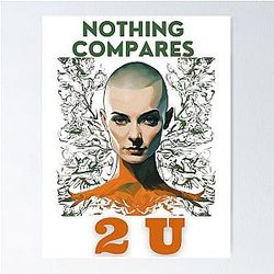 Sinéad O'Connor in Hyper Realistic Poster