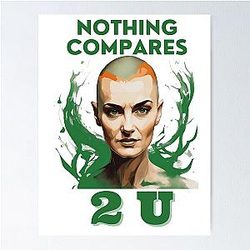 Sinéad O'Connor in Realistic Poster