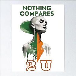 Sinéad O'Connor in Realistic Poster