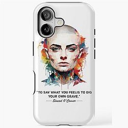 Sinéad O'Connor painting iPhone Case