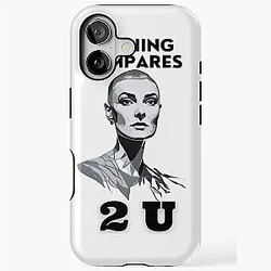 Sinéad O'Connor in BW iPhone Case