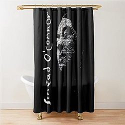 Sinéad O'Connor Scribble Art Shower Curtain