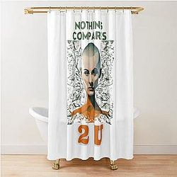 Sinéad O'Connor in Classic T-Shirt Shower Curtain