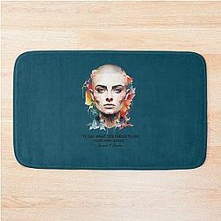 Sinéad O'Connor painting Bath Mat