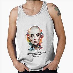 Sinéad O'Connor painting Tank Top