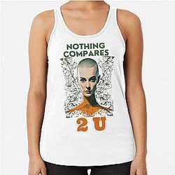 Sinéad O'Connor in Classic Racerback Tank Top
