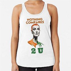 Sinéad O'Connor in Realistic Racerback Tank Top