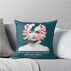 Sinéad O'Connor Throw Pillow