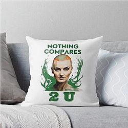 Sinéad O'Connor in Classic Throw Pillow