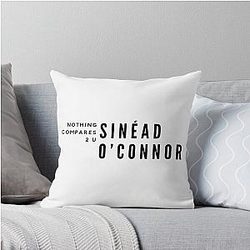 Nothing Compares Sinéad O'Connor Throw Pillow
