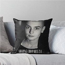 Sinéad O'Connor Nothing Compares U Throw Pillow