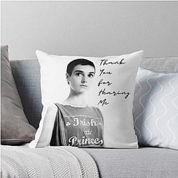 Sinéad O'Connor Thank You for Hearing Me Throw Pillow