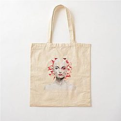 Sinéad O'Connor Cotton Tote Bag