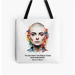 Sinéad O'Connor All Over Print Tote Bag