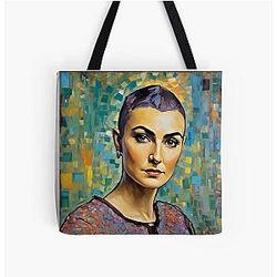 Portrait of Sinéad O'Connor Tote Bag