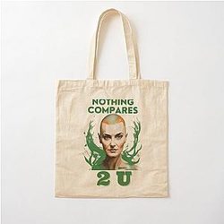 Sinéad O'Connor in Cotton Tote Bag