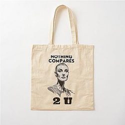 Sinéad O'Connor in Hyper Realistic Cotton Tote Bag