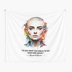 Sinéad O'Connor Painting Tapestry