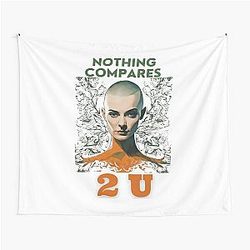 Sinéad O'Connor in Hyper Realistic T-Shirt Tapestry