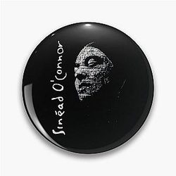 Sinéad O'Connor Scribble Art Pin