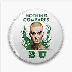 Sinéad O'Connor in Classic T-Shirt Pin