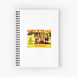Singin In The Rain Merch Singin In The Rain Notebook