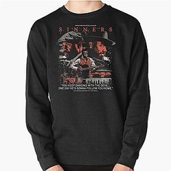 Sinners Movie Dancing With The Devil Vintage Sweater