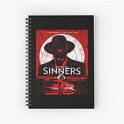 Sinners Action Movie Notebook