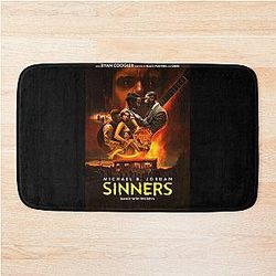 Sinners Movie Poster Bath Mat