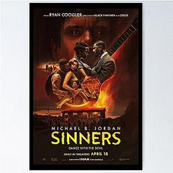 Sinners Guitar Poster