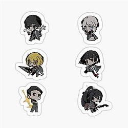 Limbus Company - Sinners Sticker Set