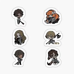 Limbus Company Sinners Sticker Set No 7-13