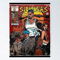 Sinners Art Poster