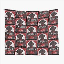 Sinners Movie Poster Art Retro Tapestry