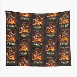 Sinners Movie Poster Tapestry