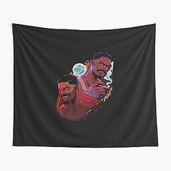 Sinners Movie Smoke Tapestry