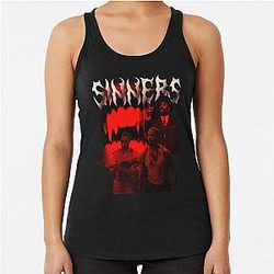SINNERS 2025 Movie Racerback Tank Top