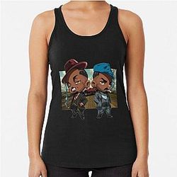 Smokestack Sinners Racerback Tank Top
