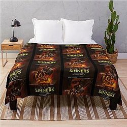 Sinners Horror Movie Blanket