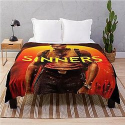 Sinners Movie Throw Blanket