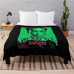 We are all sinners throw blanket