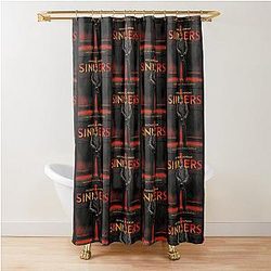 Sinners 2025 Movie Vintage Shower Curtain -> Sinners Movie Vintage Shower Curtain