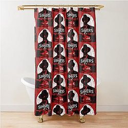Sinners 2025 Action Movie Retro Shower Curtain