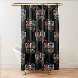 Smokestack Sinners Shower Curtain